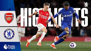 Arsenal 50 Chelsea  HIGHLIGHTS  PL 2324 [upl. by Brooke741]