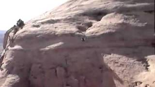 Insane Motorcycle Cliff Stunt [upl. by Shewchuk]