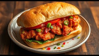 Spicy Crispy Chicken Sandwich Recipe [upl. by Nitsrek299]