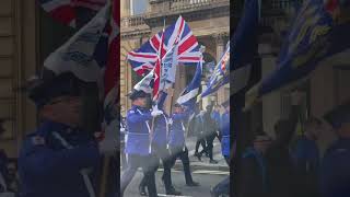 Pride of Govan flute band colour party [upl. by Oicinoid]