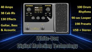 Sonicake Matribox Guitar MultiEffects Demo [upl. by Nylidnarb]