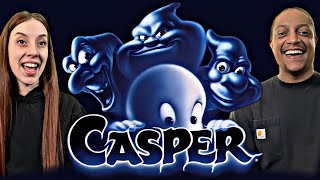 CASPER1995  MOVIE REACTION  FIRST TIME WATCHING  CHRISTINA RICCI  BETTER THAN EXPECTED😱👻😂 [upl. by Reppart892]