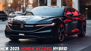 2025 Honda Accord Hybrid Review  Unbelievable Features Must Watch [upl. by Millicent]