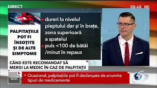 Simptomele palpitațiilor Semnul care poate duce la deces [upl. by Fronia624]