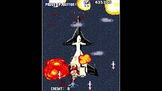 Arcade Archives AERO FIGHTERS  F14  Full Run [upl. by Nashom]