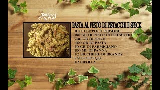 Pasta al pesto di pistacchi e speck COTTOERAPPATO 4 [upl. by Giordano852]