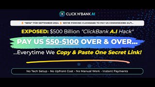 Click N Bank AI Review  Review  DISCOUNT  DEMO  BONUS [upl. by Sabanrab462]