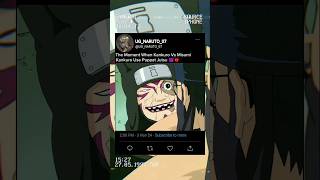 Kankuro Vs Misumi 😱 Kankuro Use Puppat Jutsu 😈👹 naruto anime [upl. by Malvia599]