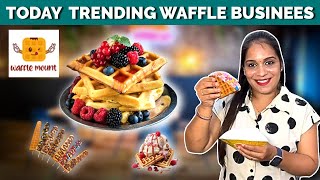 Waffle mount Café Business  Franchise business  Business idea Tamil  Cafe Business business [upl. by Euqenimod6]