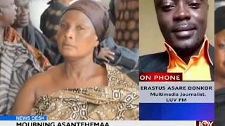 Mourning Asantehemaa  News Desk on Joy News 241116 [upl. by Eiramnwad787]