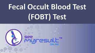 Fecal Occult Blood Test FOBT Test [upl. by Ylagam]