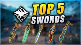 DAUNTLESS Top 5 Best Swords Dauntless Sword Guide 2019 [upl. by Bedell201]