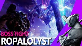 Warframe The Ropalolyst Boss Fight All Dialogue and Cinematics [upl. by Nataline513]