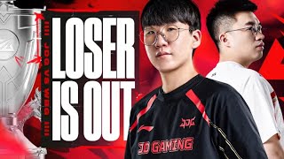 LOSER IS OUT  WBG VS JDG  LPL SPRING PLAYOFFS 2024  CAEDREL [upl. by Ydor]