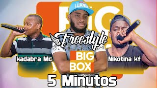 KADABRA MC E NIKOTINA KF NO BIG BOX SHOW freestyle 5 MinutosKadabra [upl. by Darum]