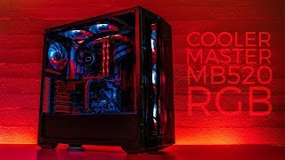 RED ALERT  Cooler Master MB520 RGB Build ⚠️ [upl. by Assel536]