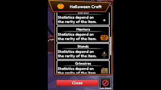 rng anime rarities halloween update with codes [upl. by Isidor78]