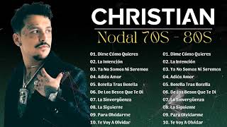 Christian Nodal Mix 2024 Letra  Grandes Éxitos Mix 2024  Álbum Completo Mas Popular 2024 [upl. by Garek]