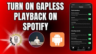 How to turn on Gapless playback on Spotify [upl. by Idhem222]