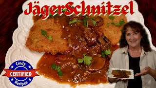 How to make Crispy Pork Schnitzel With Divine Mushroom Gravy from start to finish JAGERSCHNITZEL [upl. by Nika]