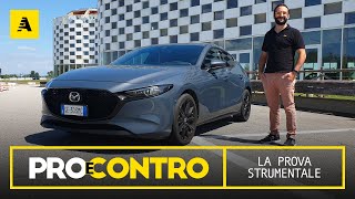 MAZDA3 2021 SkyactivX  PRO e CONTRO  RECENSIONE STRUMENTALE [upl. by Franny348]