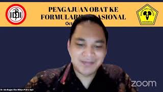 Webinar Pengajuan Obat ke Formularium Nasional [upl. by Esinrahc]