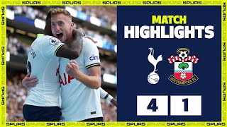 Spurs begin Premier League season in STYLE  HIGHLIGHTS  Spurs 41 Southampton [upl. by Edijabab819]