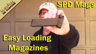 How To Load A 9mm Magazine Easy  SPD Mags  Made in the USA [upl. by Hersh]