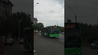 Autobuzul Mercedes Benz Citaro Hybrid 7123 Tranzitând Calea Plevnei pe linia 123 [upl. by Handbook]