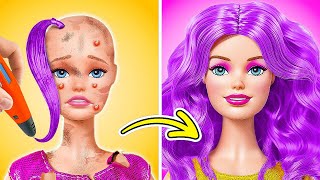 Rich Barbie Vs Poor Barbie Dolls 💰 Funny Situations and Hacks for Barbies by YayTime FUN [upl. by Earised]