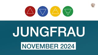 JUNGFRAU ♍️ NOVEMBER 2024 quotGESEGNETER NEUBEGINNquot  Tarot Monatslegung Monatsorakel [upl. by Yht]