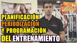 PLANIFICACIÓN PERIODIZACIÓN y PROGRAMACIÓN del ENTRENAMIENTO deportivo [upl. by Viglione999]