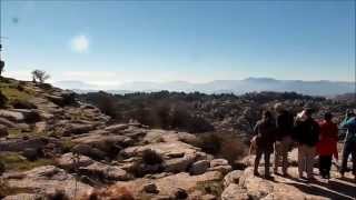 Ruta de los Ammonites Paraje Natural Torcal de Antequera Málaga [upl. by Fernande]