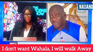 Drama As Senator Jarigbe Abandons Arise TV Live Interview Midway To Avoid Suspension [upl. by Skiest]