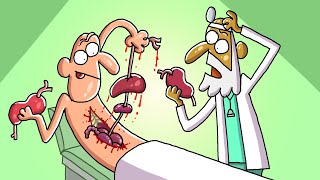 Cartoon Box Top 10 Surgeries  The BEST of Carton Box  Hilarious Surgery Compilation [upl. by Oigroig371]