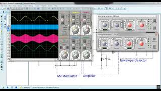 AM modulation and demodulation Circuit example [upl. by Elyad333]