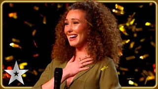 Loren Allreds GOLDEN performance of Never Enough  Unforgettable Audition  Britains Got Talent [upl. by Eelra]