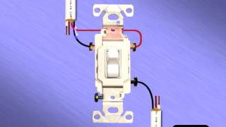 3 Way Switch Animation How a 3Way switch Works [upl. by Noned]