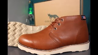 Made in USA GOLDEN FOX Chukka REVIEW [upl. by Risan]