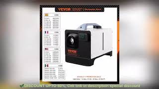 ✔️VEVOR Diesel Heater 58KW Diesel Air Heater All in One with Remote Con [upl. by Namyac799]