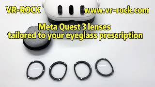 Meta Quest 3 Magnetic Prescription Lenses Installation Guide [upl. by Henden]