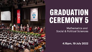 Ceremony 5 Livestream University of York Graduation Ceremonies July 2022 [upl. by Acebber677]