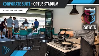 Optus Stadium Corporate Suite for State of Origin in Perth [upl. by Ladonna]