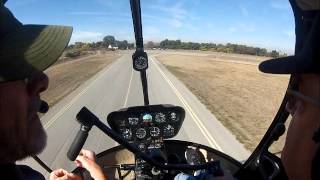 Robinson R22 Autorotation with Instruction [upl. by Eeroc]