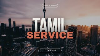 November 3rd 2024  Tamil Worship Service [upl. by Lidah]