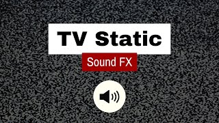 TV static sound effect [upl. by Patin]