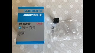 Shimano Di2 Junction A EWRS910 Unboxing [upl. by Alanna]