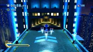 Sonic Generations PS3 Speed Highway  Modern  SRank [upl. by Aihsekin]