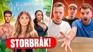 DET BLIR STORBRÅK REAGERAR PÅ NYA PARADISE HOTEL [upl. by Rajewski526]