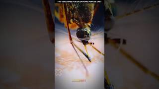 Mosquito bite under Microscope  😱😯  shorts viral facts [upl. by Godfrey]